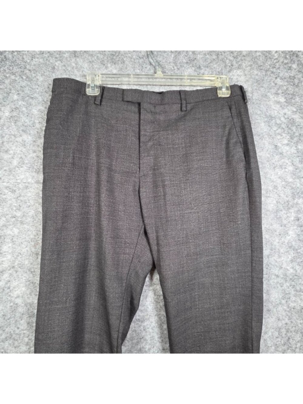 Banana Republic Men’s Modern Slim Fit Dress Pants Gray 36x32 Office Preppy Caree - Picture 2 of 11